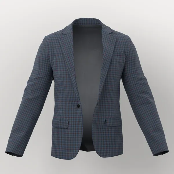 Loro Piana Super 150's Jacketing No. 29886 made up: jacket