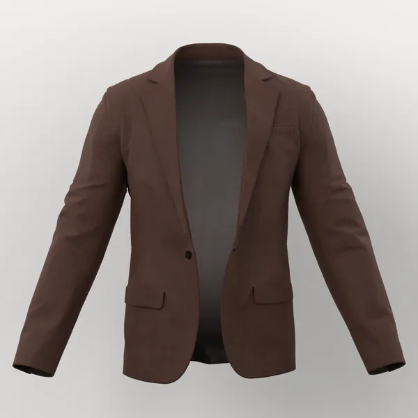 Mohair No. 24437 made up: jacket