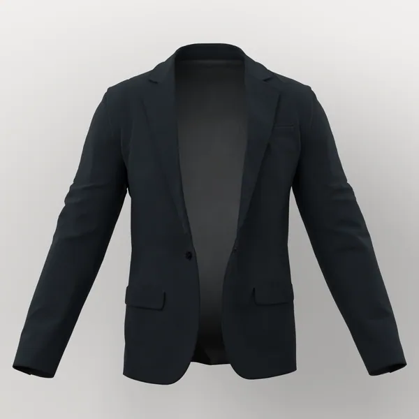 Vitale Barberis Canonico Perennial Super 110's Solid-Sharkskin No. 26937 made up: jacket