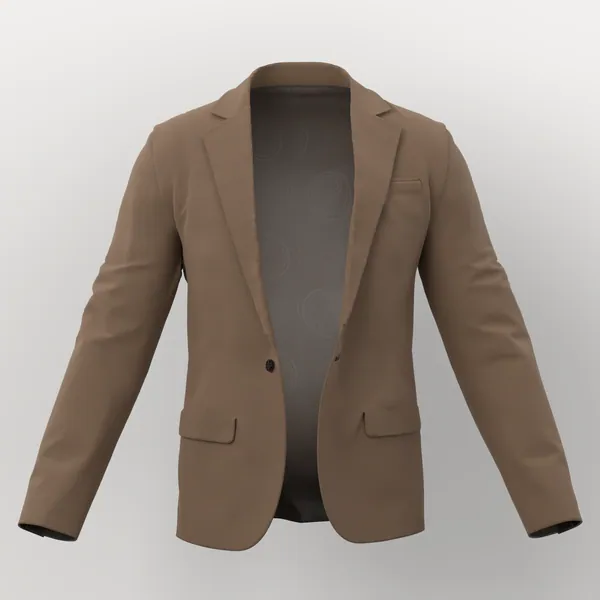 Vitale Barberis Canonico Perennial Super 110's Solid-Sharkskin No. 26942 made up: jacket