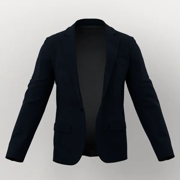 Vitale Barberis Canonico Perennial Super 110's Solid-Sharkskin No. 26954 made up: jacket