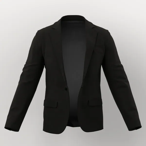 Vitale Barberis Canonico Perennial Super 110's Solid-Sharkskin No. 26961 made up: jacket