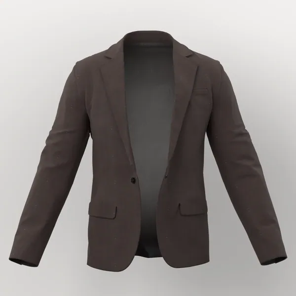 Vitale Barberis Canonico Perennial Super 110's Solid-Sharkskin No. 29289 made up: jacket