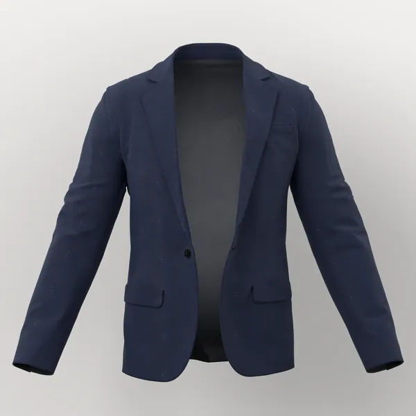 Vitale Barberis Canonico Perennial Super 110's Solid-Sharkskin No. 29292 made up: jacket