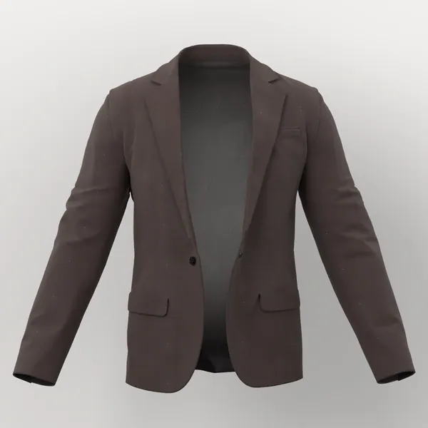 Vitale Barberis Canonico Perennial Super 110's Solid-Sharkskin No. 29682 made up: jacket