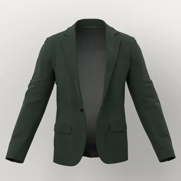 Vitale Barberis Canonico Perennial Super 110's Solid-Sharkskin No. 29686 made up: jacket