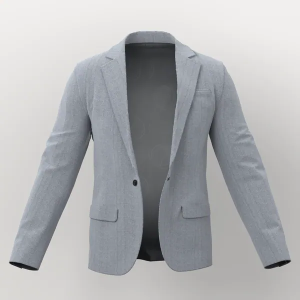 Vitale Barberis Canonico Super 120's Flannel No. 27854 made up: jacket