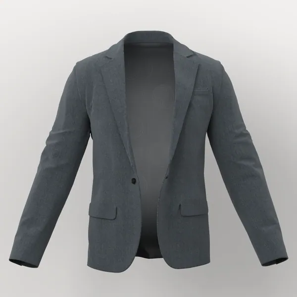 Vitale Barberis Canonico Super 120's Flannel No. 27855 made up: jacket