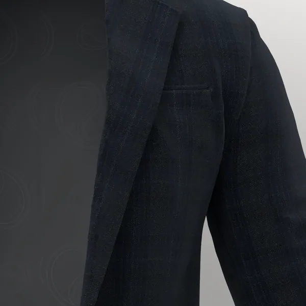 Devonshire Tweeds No. 28546 made up: detail