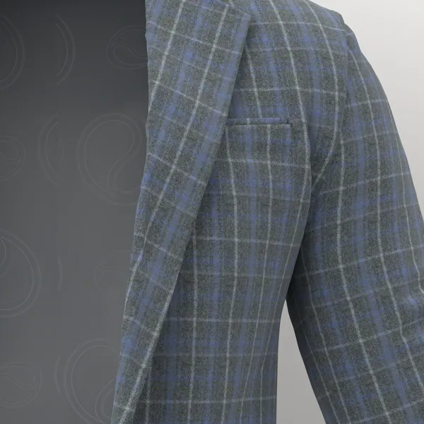 Devonshire Tweeds No. 28549 made up: detail