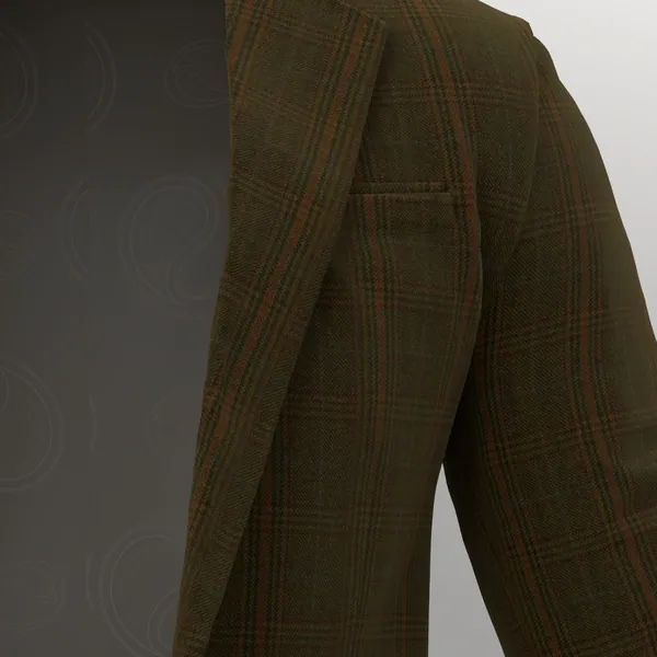 Devonshire Tweeds No. 28563 made up: detail