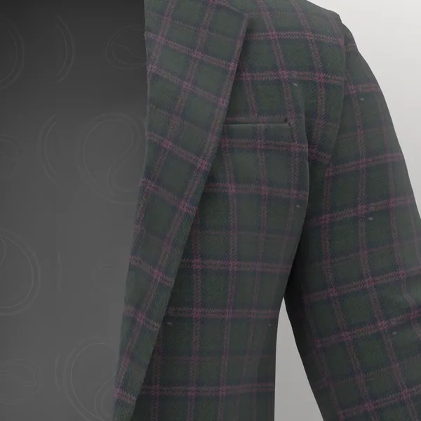 Devonshire Tweeds No. 29720 made up: detail