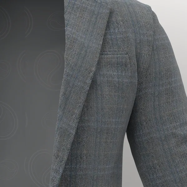Devonshire Tweeds No. 29873 made up: detail
