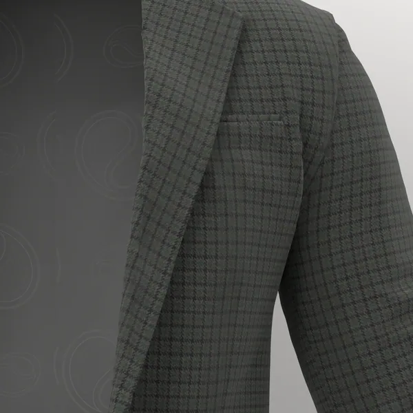 Devonshire Tweeds No. 30030 made up: detail