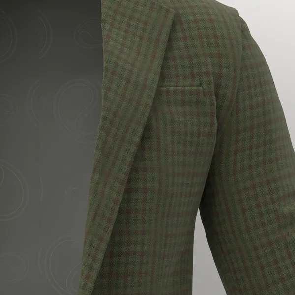 Devonshire Tweeds No. 30032 made up: detail