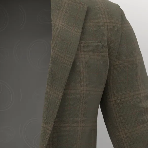 Devonshire Tweeds No. 30042 made up: detail