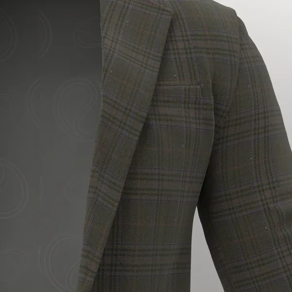 Devonshire Tweeds No. 30044 made up: detail