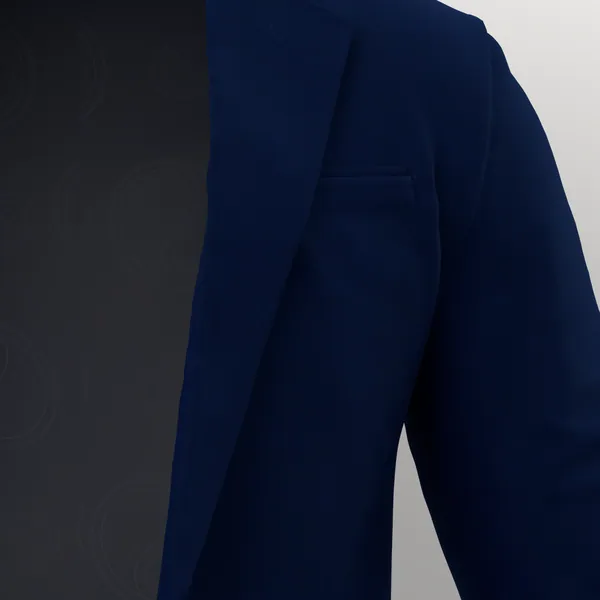 Dormeuil 15.7 Super 160's No. 27812 made up: detail