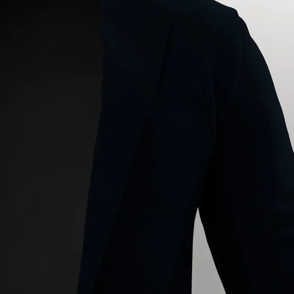 Dormeuil 15.7 Super 160's No. 27833 made up: detail