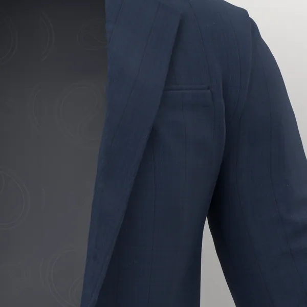 Dormeuil Amadeus No. 29809 made up: detail