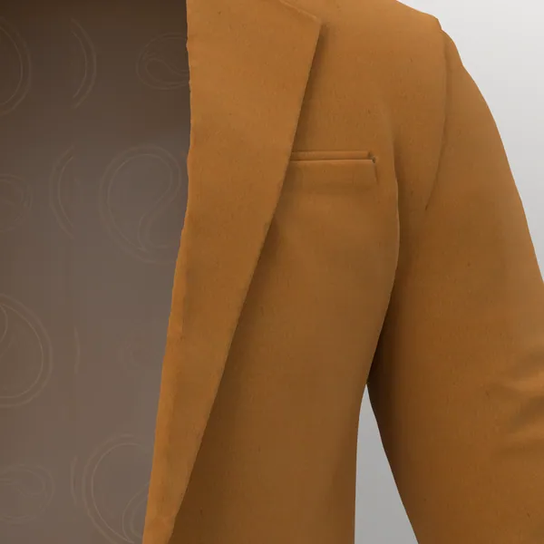 Gianfranco Bertolucci Topcoating No. 26117 made up: detail