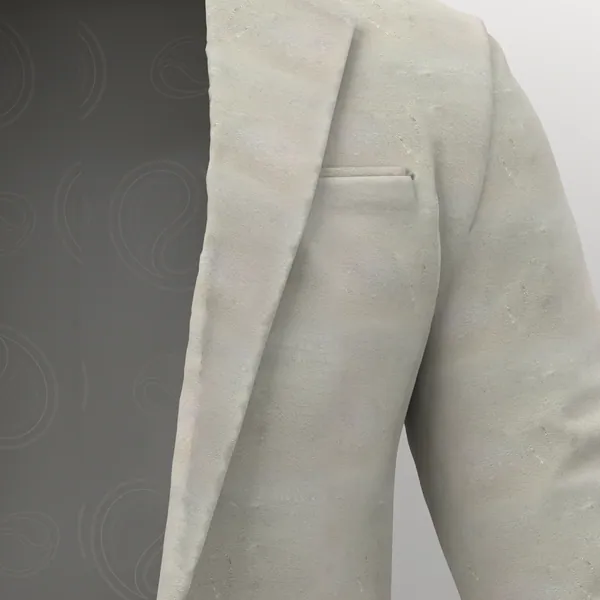 Gianluca Biatti Stretch Cotton No. 28190 made up: detail