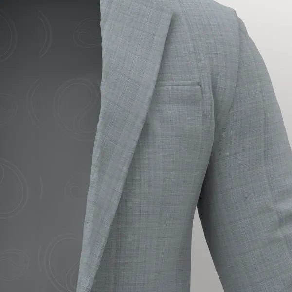 Lanificio Cerruti Super 150's No. 26853 made up: detail