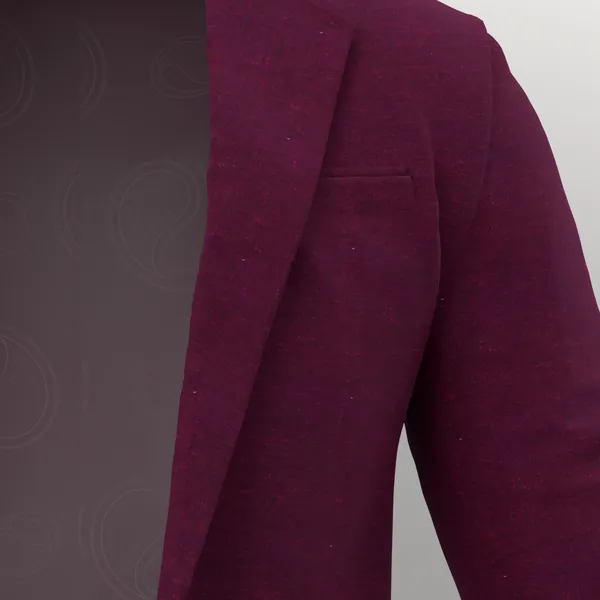 Linen No. 27515 made up: detail