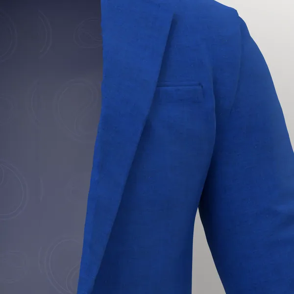 Linen No. 28718 made up: detail