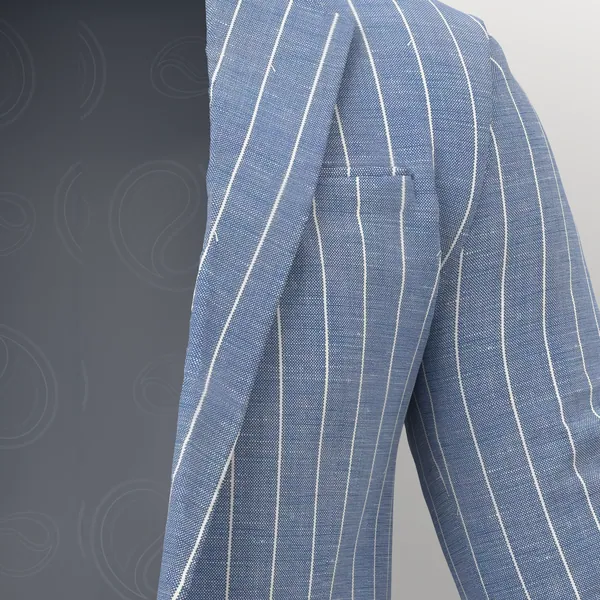 Linen No. 29130 made up: detail