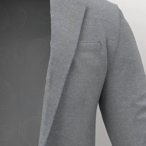 Linen No. 30181 made up: detail
