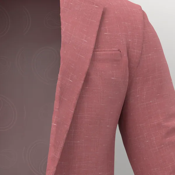 Linen No. 30261 made up: detail