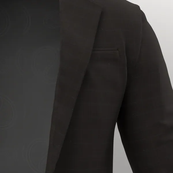 Loro Piana Super 130's No. 27256 made up: detail