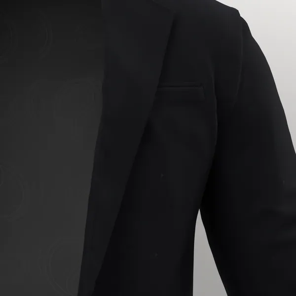 Loro Piana Super 150's Jacketing No. 29909 made up: detail