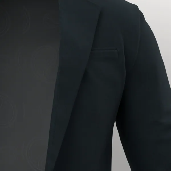 Loro Piana Super 150's No. 27280 made up: detail