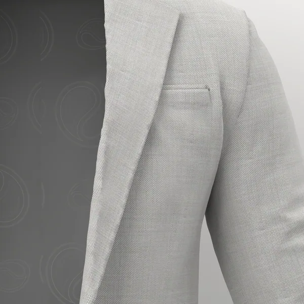 Loro Piana Super 150's No. 29743 made up: detail