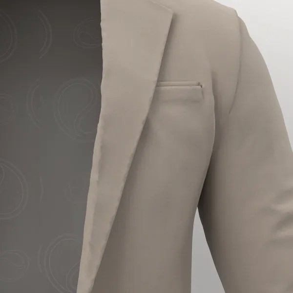 Loro Piana Super 150's No. 29762 made up: detail