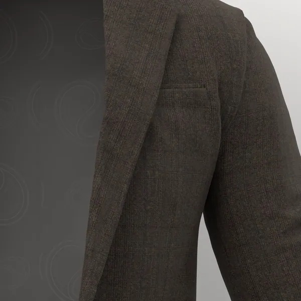 Marzotto Jacketing No. 25736 made up: detail