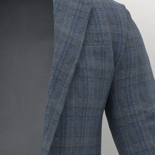 Marzotto Jacketing No. 25746 made up: detail