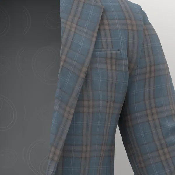 Michaelangelo Sports Jacketing No. 28826 made up: detail