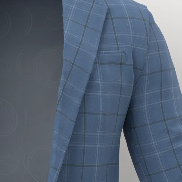Michaelangelo Sports Jacketing No. 28836 made up: detail
