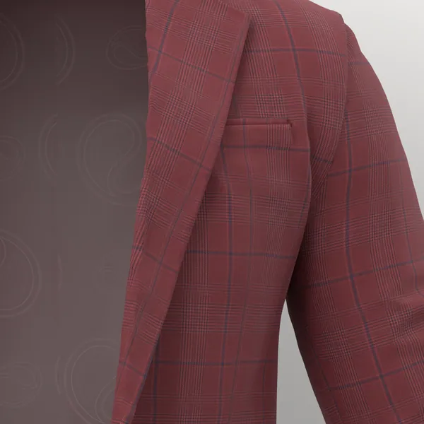 Michaelangelo Sports Jacketing No. 28837 made up: detail