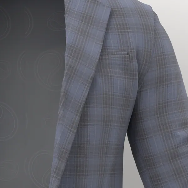 Michaelangelo Sports Jacketing No. 28839 made up: detail