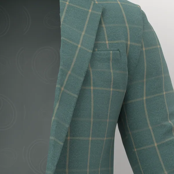 Michaelangelo Sports Jacketing No. 28849 made up: detail