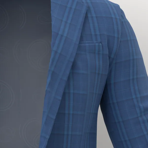 Michaelangelo Sports Jacketing No. 28858 made up: detail