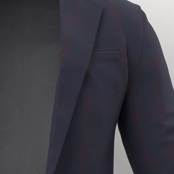 Michaelangelo Sports Jacketing No. 28863 made up: detail