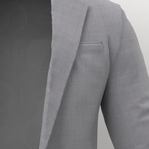 Michaelangelo Stretch Wool No. 28973 made up: detail