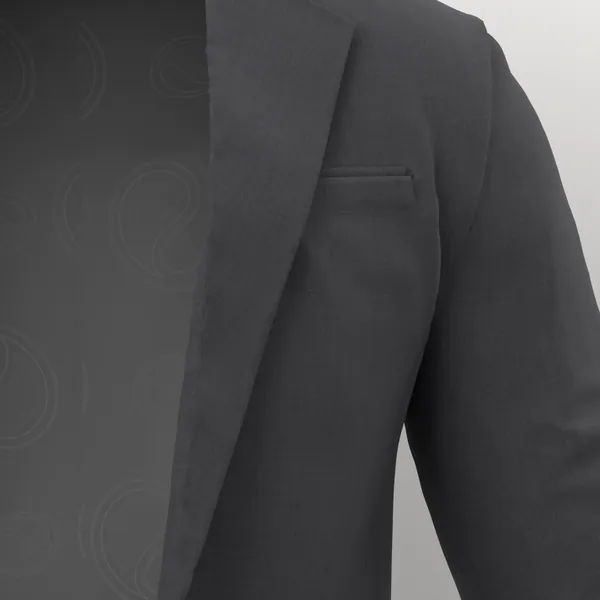 Michaelangelo Stretch Wool No. 28990 made up: detail