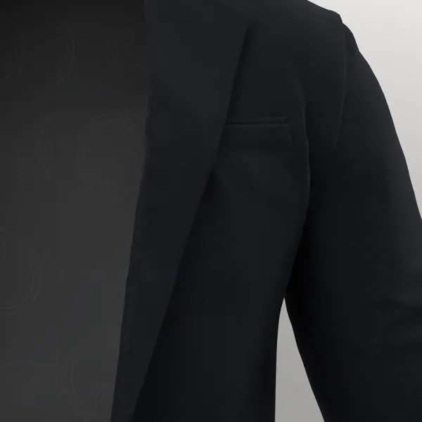 Michaelangelo Stretch Wool No. 29843 made up: detail