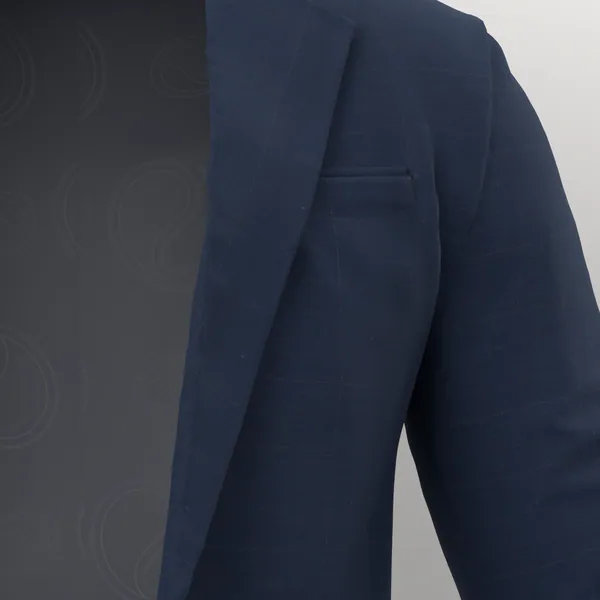 Michaelangelo Stretch Wool No. 29854 made up: detail
